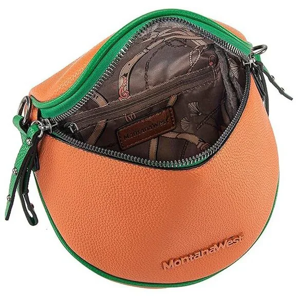 Crossbody Bags Bum Bag for Women Small-orange+green
